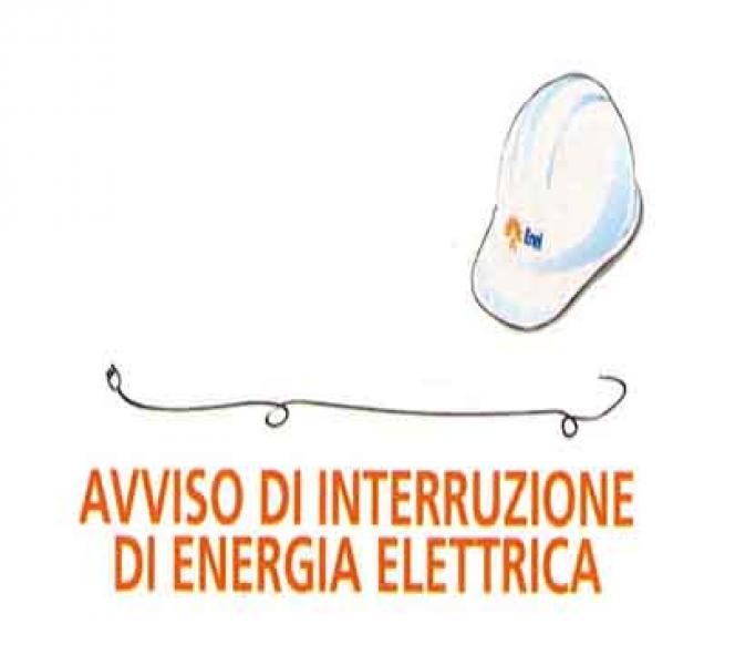 Interruzione erogazione Energia Elettrica Lunedì 14 Febbraio 2022